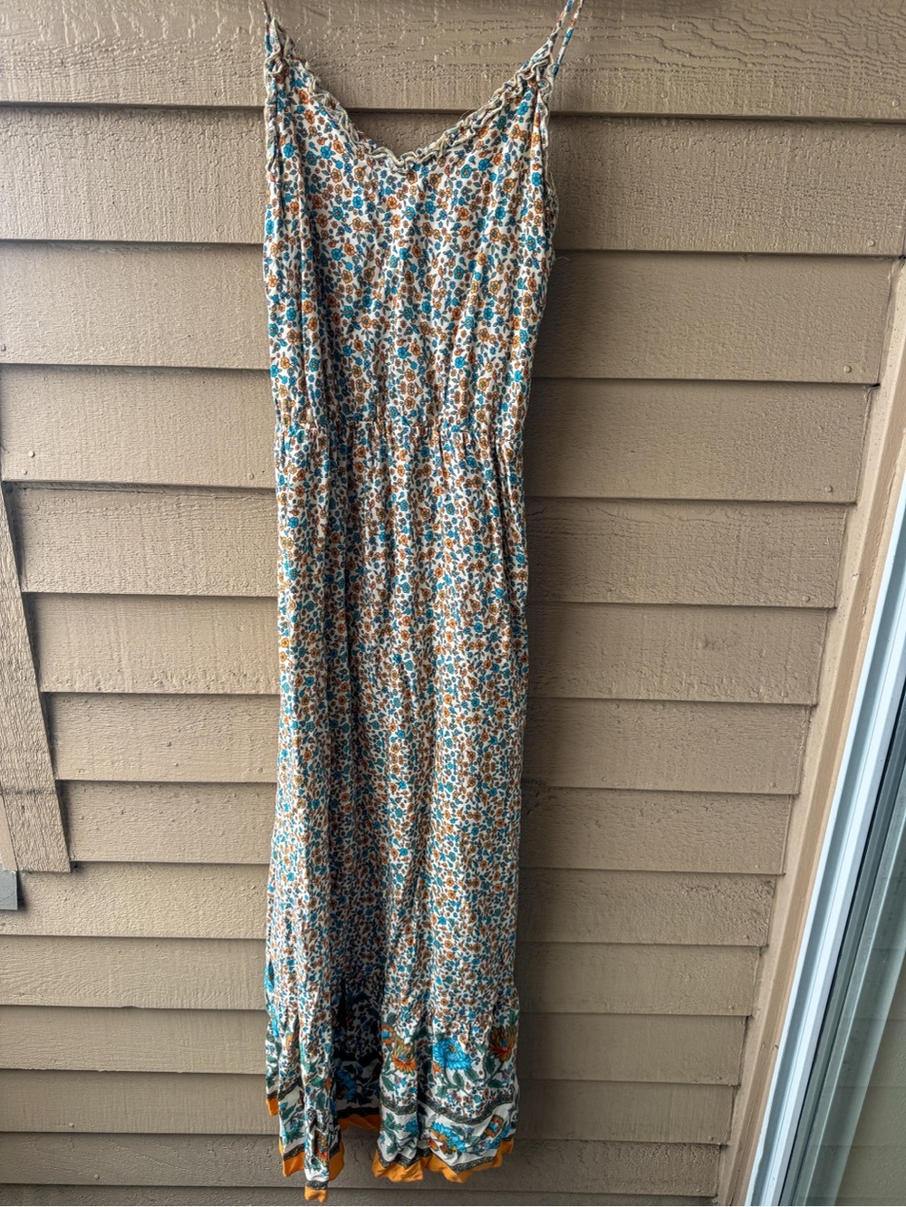 Floral Print Maxi Dress